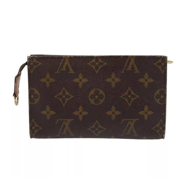 LOUIS VUITTON Monogram Bucket PM Pouch Accessory Pouch LV Auth - Picture 1 of 16